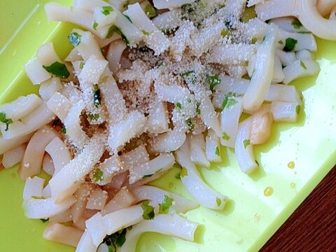 離乳食☆青海苔と粉チーズ入りのうどん